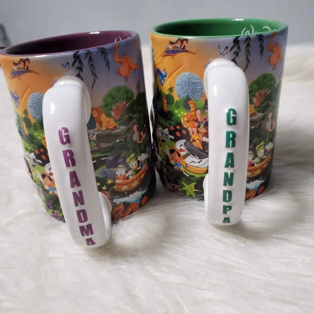 Disney World Resort Grandma & Grandpa Mugs